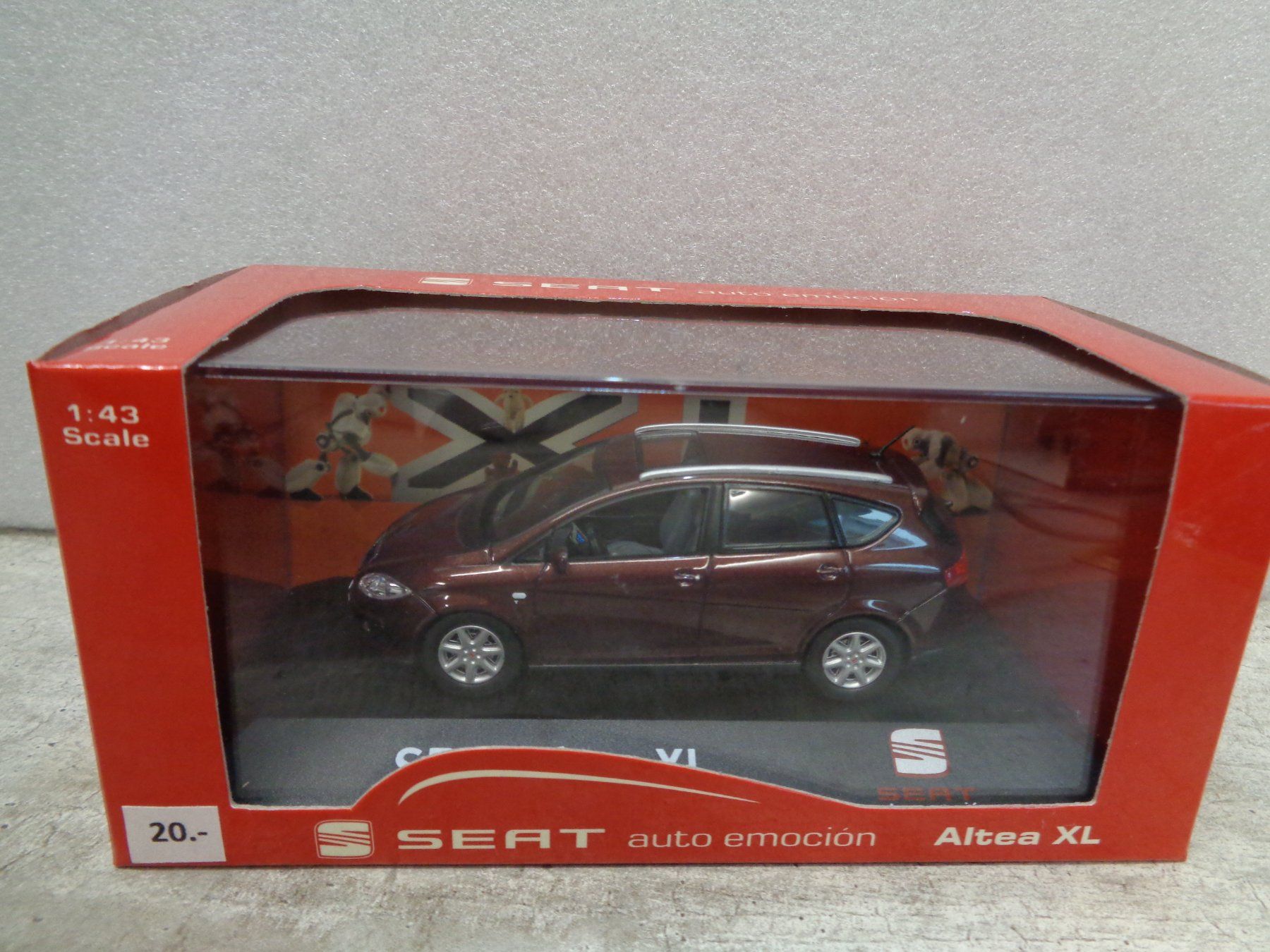 Seat Modellini d'auto: Fischer 1:43 Seat Altea XL – Nuovo e nell'imballaggio originale da Reconvilier venduto da rallycar