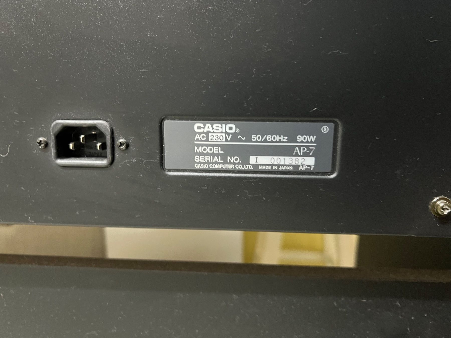 Casio Strumenti musicali: Piano Casio Celviano AP-7 – Usato da Embrach venduto da Stroke111 7