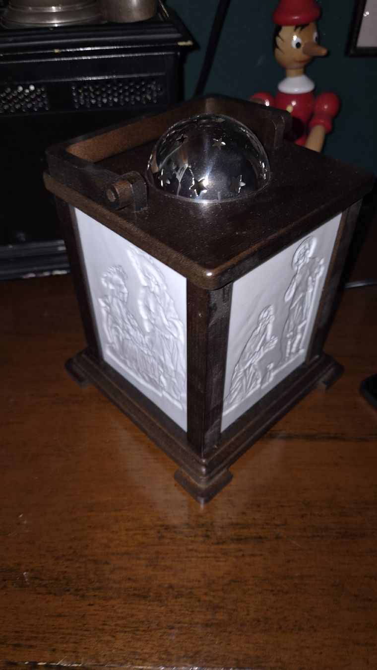 Lampade: Hutschenreuther Lampe Religion  – Usato da Kölliken venduto da Upcycling-by-Mc-TAM 5