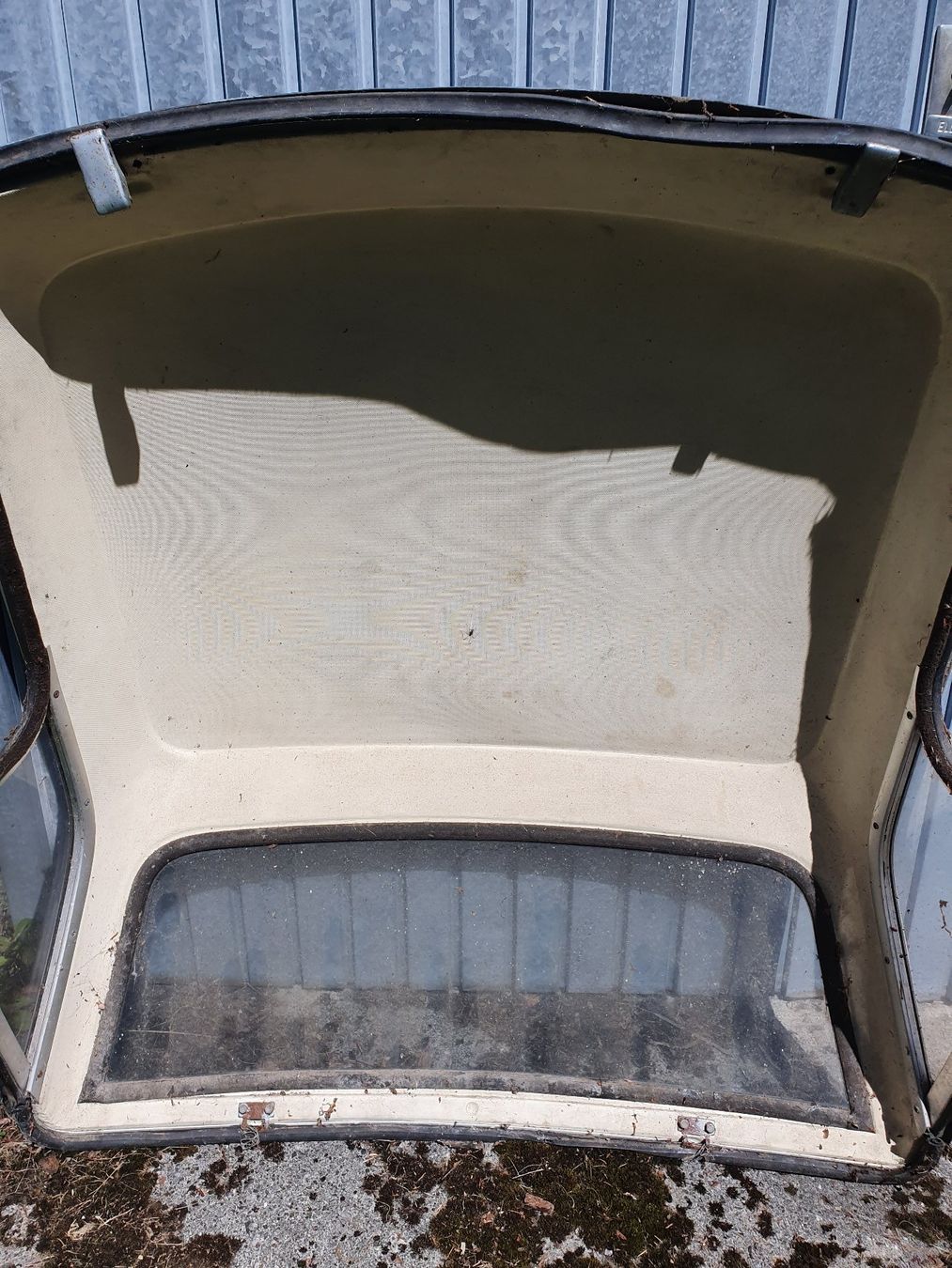 MG Tutti pezzi di ricambio auto: Hardtop MG B  in gutem Zustand – Usato da Schwarzenbach SG venduto da MGTC 5