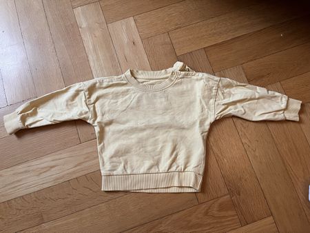 Pull jaune Naturaline taille 92
