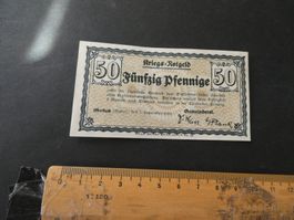 Dt. Reich,  Eberbach  - Notgeldschein