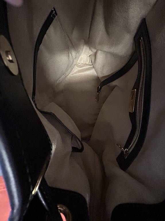 Taschen für Damen: Maison Mollerus/Canvas altrosa-schwarz  – Gebraucht aus Rothrist von dam_2v82 2