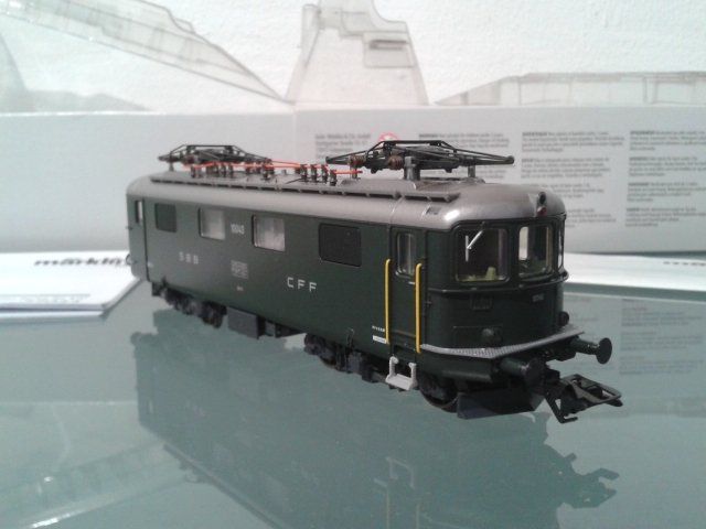 Märklin Modellini di ferrovie: Märklin 37044 Re 4/4 I SBB – Nuovo (secondo la descrizione) da Arbedo venduto da aladino666 6