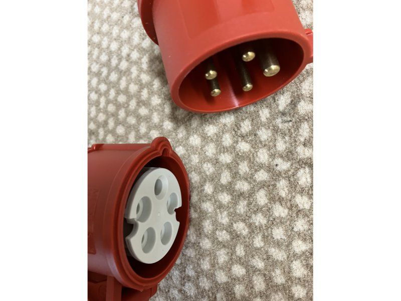 CLAVIJA MURAL Stecker 16A 3P+E 380-415V IP44 – Wandgerätestecker Von Schneider Electric