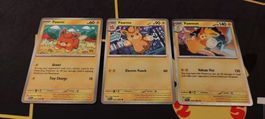 3 Pokemon englische Karten Pawmi Pawmo Pawmot ab 1 Fr.