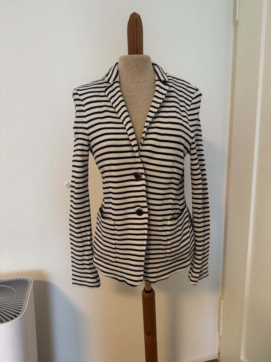 Cinque Giacche: Gestreifter Blazer, Gr. 38/M, von Cinque – Usato da Zürich venduto da Brobin