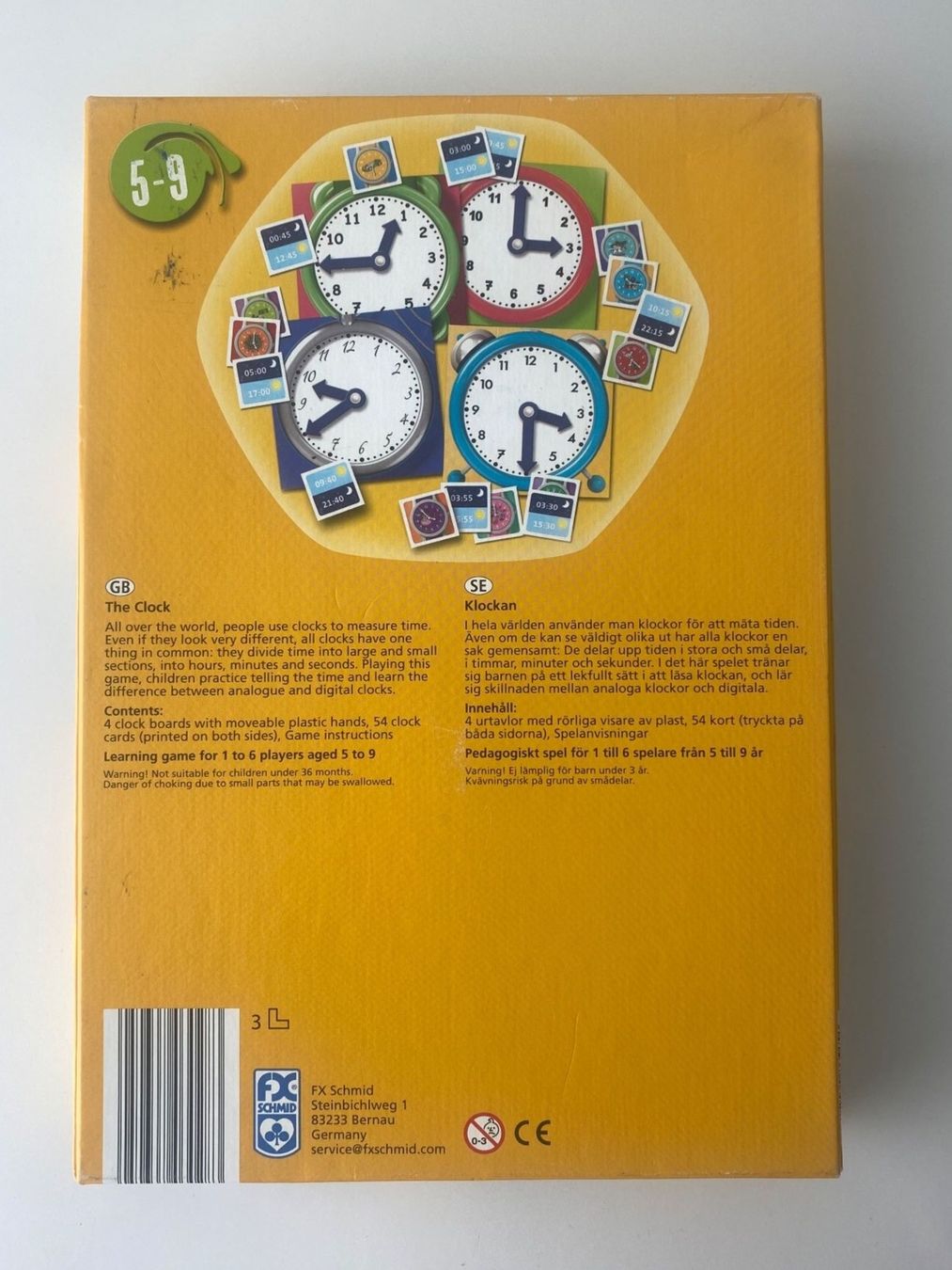 Giochi: Learn + Fun Die Uhr/ The Clock – Nuovo (secondo la descrizione) da Mellingen venduto da Lapequenita 1