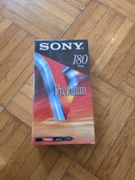Sony Premium VHS Kassette, 180 Min, Neuwertig & OVP!