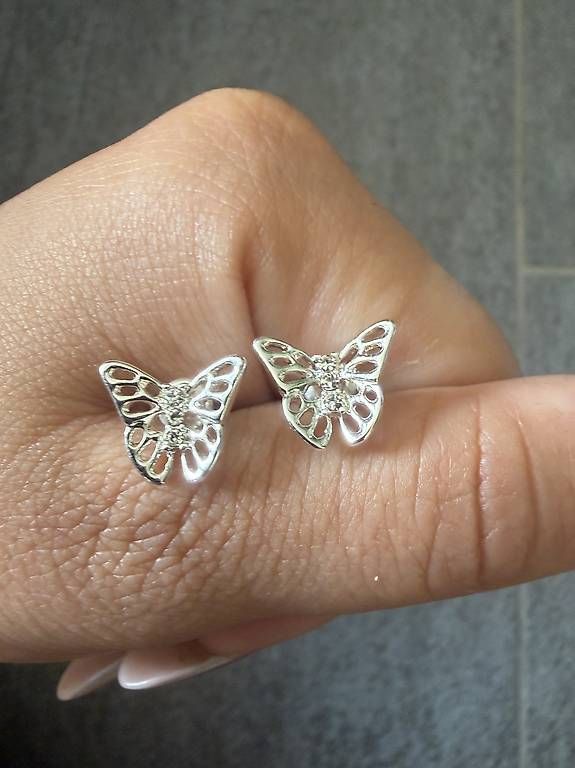 Orecchini pendenti & Orecchini a lobo: Schmetterling-Ohrstecker – Usato da Chur venduto da van_6qs7