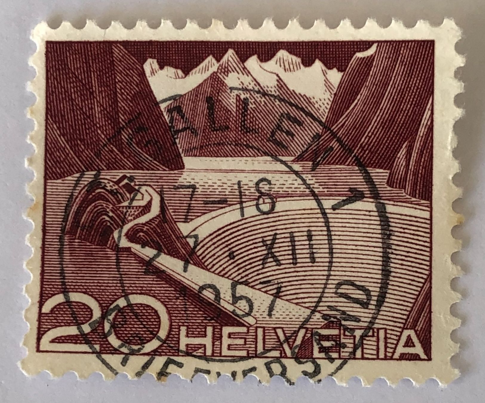 Tutti i francobolli: Nr.301 A mit Vollstempel  – Usato da Aarau venduto da Billa007