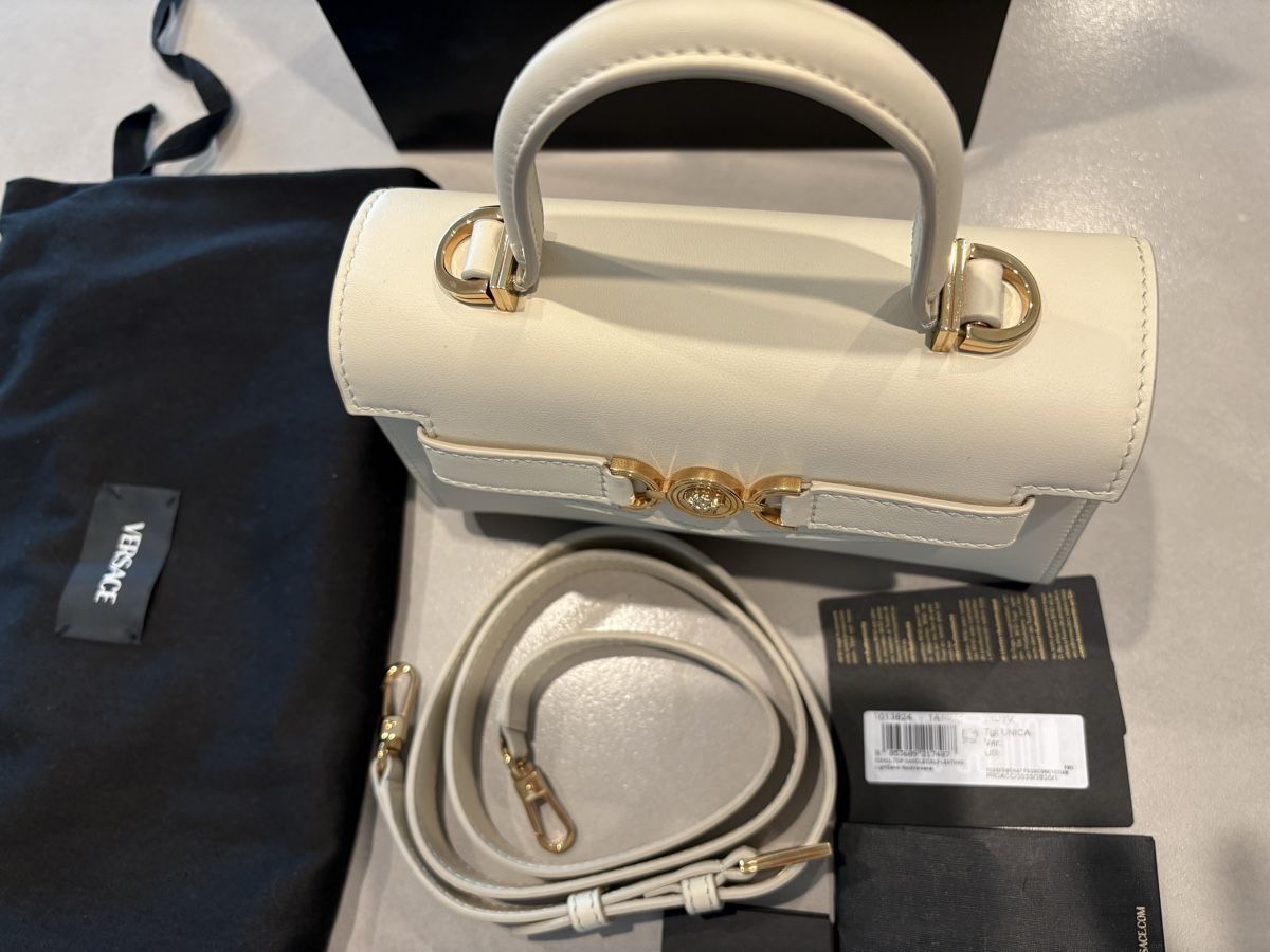 Versace Borse da donna: Versace Borsa a Mano, Avorio, con tracolla – Nuovo e nell'imballaggio originale da Castel San Pietro venduto da mih_l86g 3