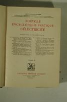 Buch Encyclopedie D'electricite 1936 Band II