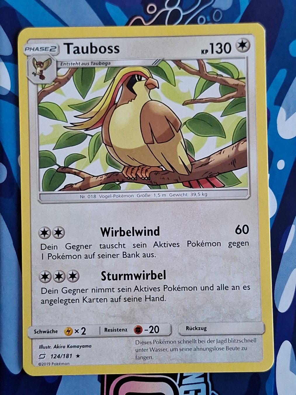 Pokémon Sammelbilder & Trading cards: Tauboss - Team up #Ord17 – Gebraucht aus Altstätten SG von GGsGameshop