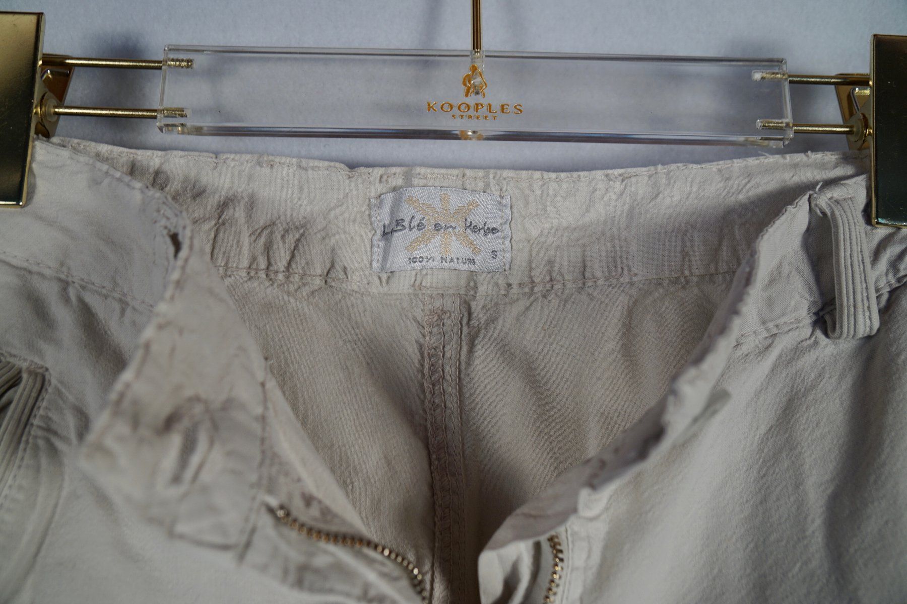 Pantaloni: Blé en Herbe - Pantalon 100% Coton - S – Usato da Haute-Nendaz venduto da Violette123 7