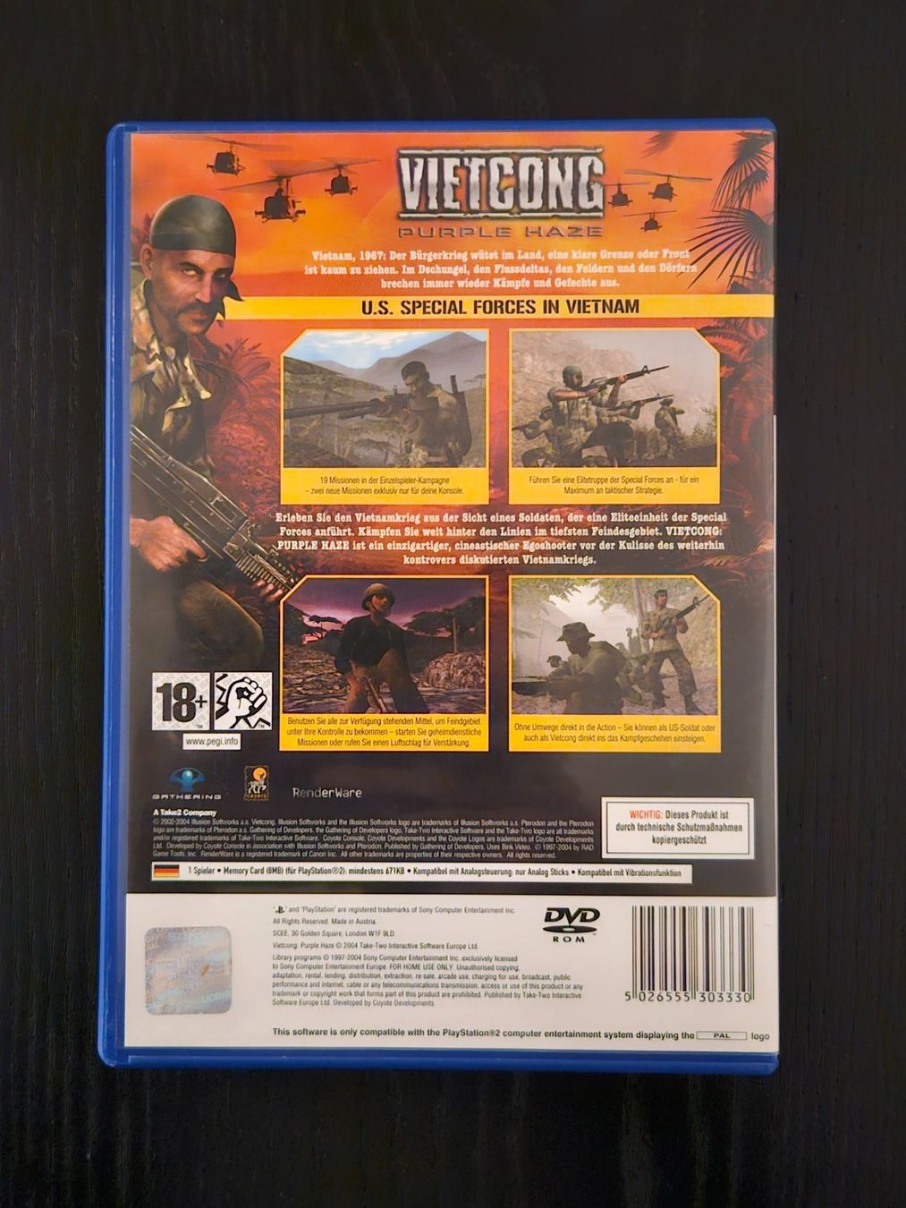 Sony Spiele: Vietcong Purple Haze (PS2) – Gebraucht aus Zürich von sodamnme 2