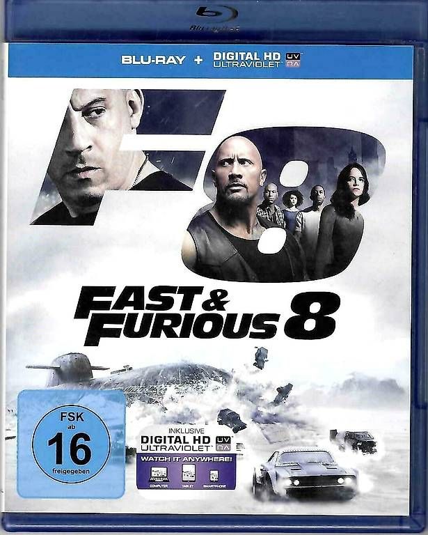 Tutti i DVDs: Fast & Furious 8 - Blu-ray Film – Usato da Dörflingen venduto da Super-Bob