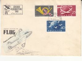 Sonderstempel A. 494 Zürcher Flugmeeting 1949