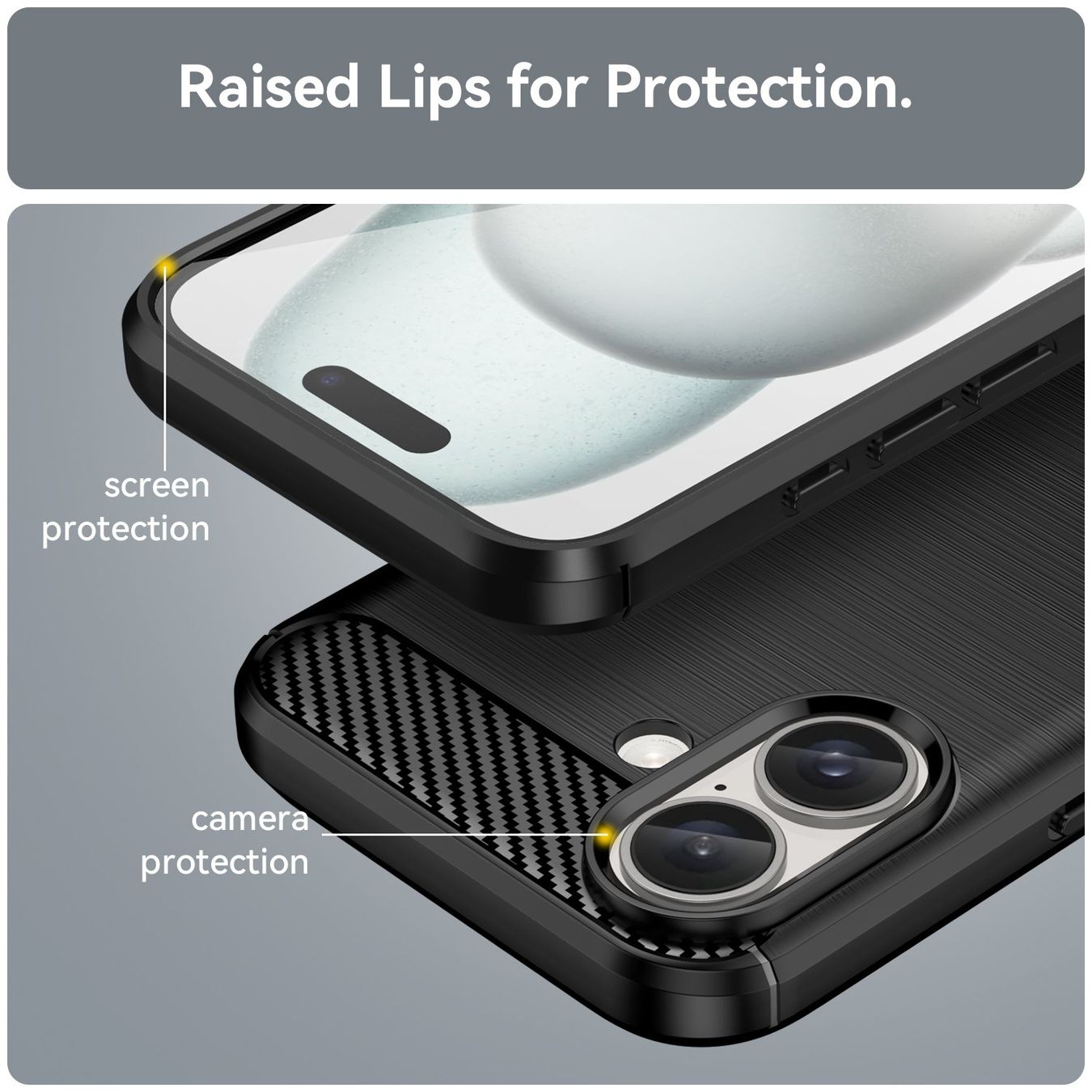 Cover & Protezioni schermo: iPhone 16 PLUS Hülle Etui Silikon Case Cover Coque ROBUST – Nuovo e nell'imballaggio originale da Volketswil venduto da coverandmore 6