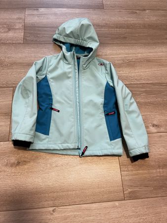 CMP Softshelljacke hellblau Grösse 128 gebrauchter Zustand
