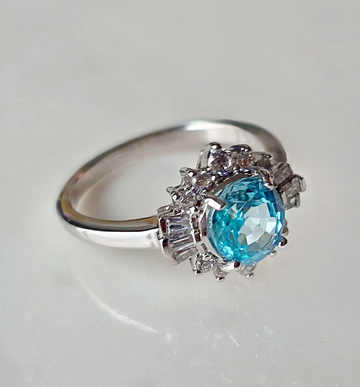 Ringe: Blau Topas Fingerring – Neu (gemäss Beschreibung) aus Zürich von Benedikt21 1