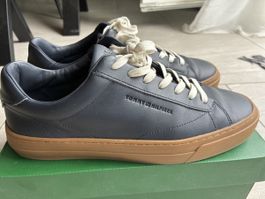 Tommy Hilfiger Premium Leather Cupsole-Sneaker Dunkelblau