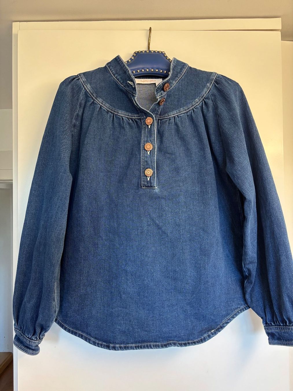 Chloé Blusen: See by Chloe Bluse Denim Damen Grösse EU 36 – Gebraucht aus Horgen von uge_pd5p