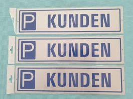 Schilder P KUNDEN