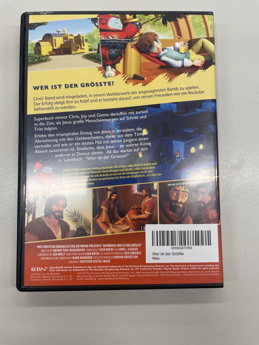 Tutti i DVDs: Superbuch DVD - Spannende Geschichten! – Usato da Therwil venduto da rubininio 1
