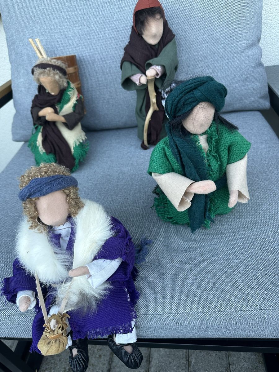 Statuette: Selbst gemachte Weihnachts Figuren. – Usato da Schöfflisdorf venduto da Katrins02 6