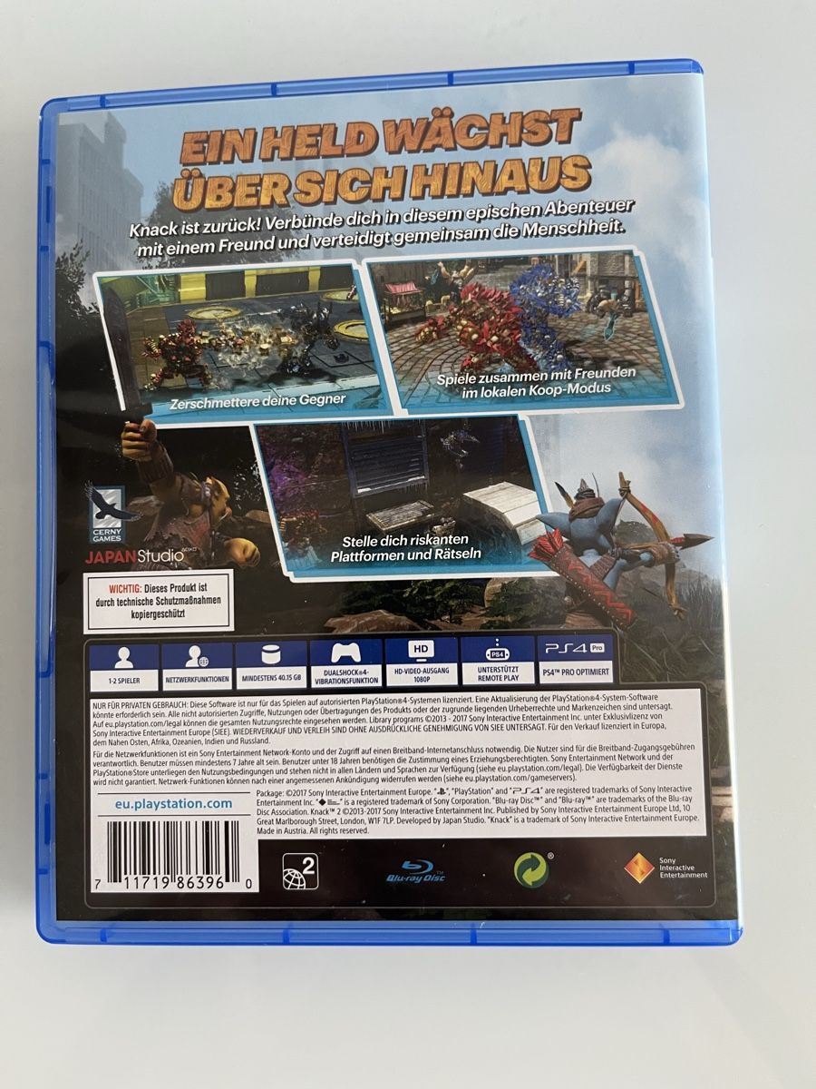 Giochi: Knack 2 / Playstation 4 – Nuovo (secondo la descrizione) da Volketswil venduto da asc_yp5h 1
