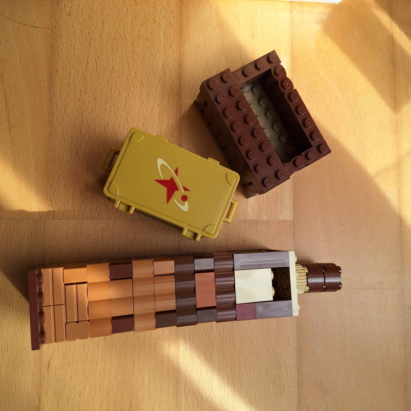 Lego Giocattoli: Lego,braun,hellbraun, gemischte Teile gebraucht – Usato da Hettenschwil venduto da Schneuggi2 2