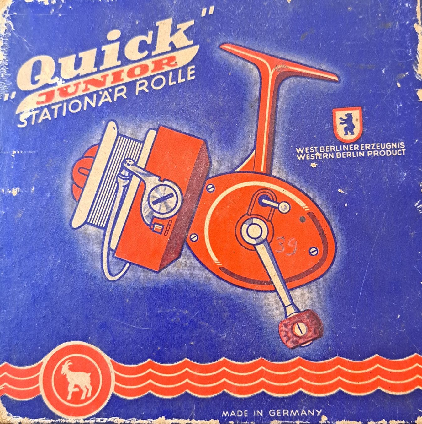Tamburi & Mulinelli: Ancien Dam Quick Junior antik Rolle – Difettoso da Fribourg venduto da versus702 6