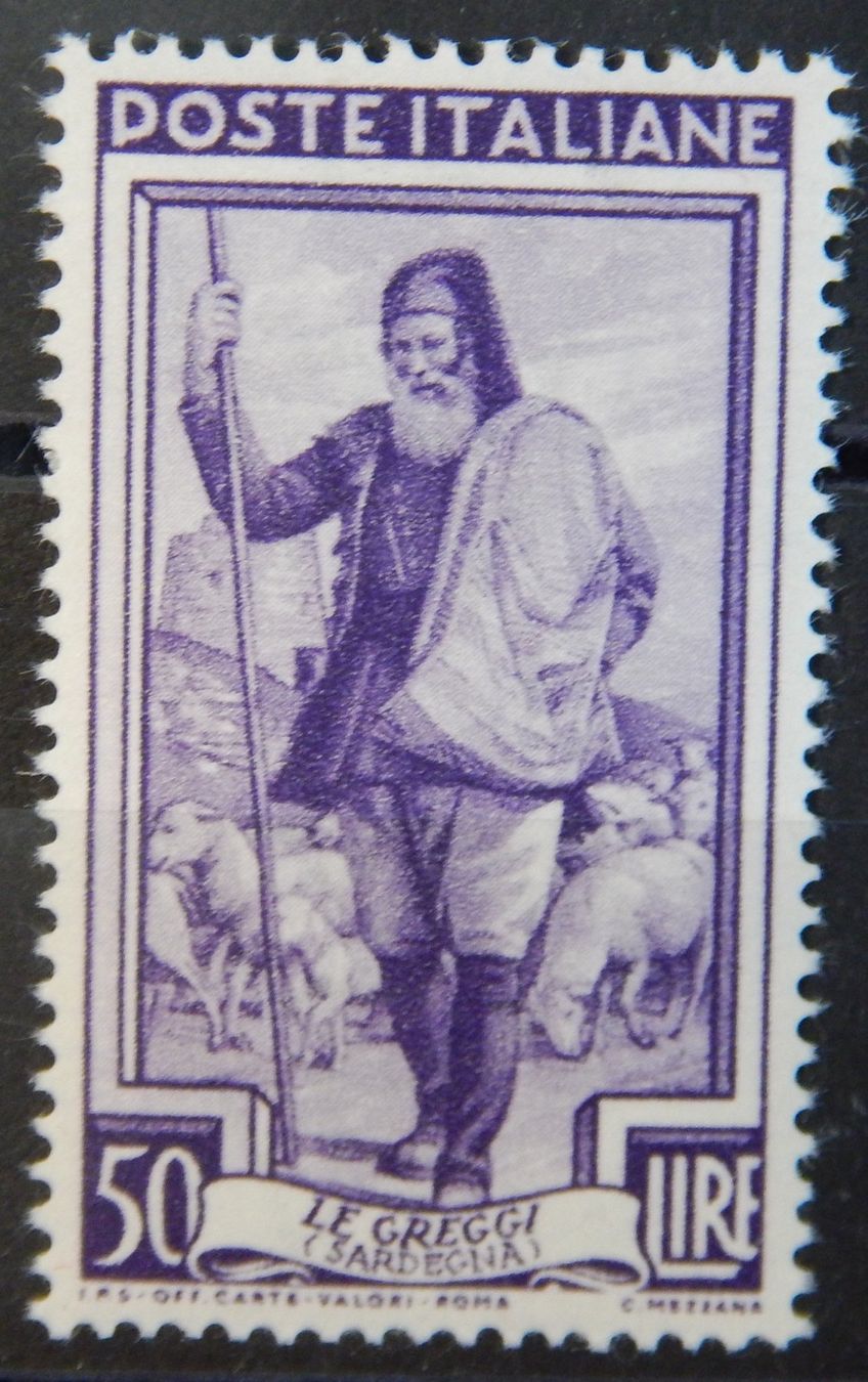 Tous les timbres: Italien Kat. 820 * 1950 – D'occasion à Zürich par Muehlekauf