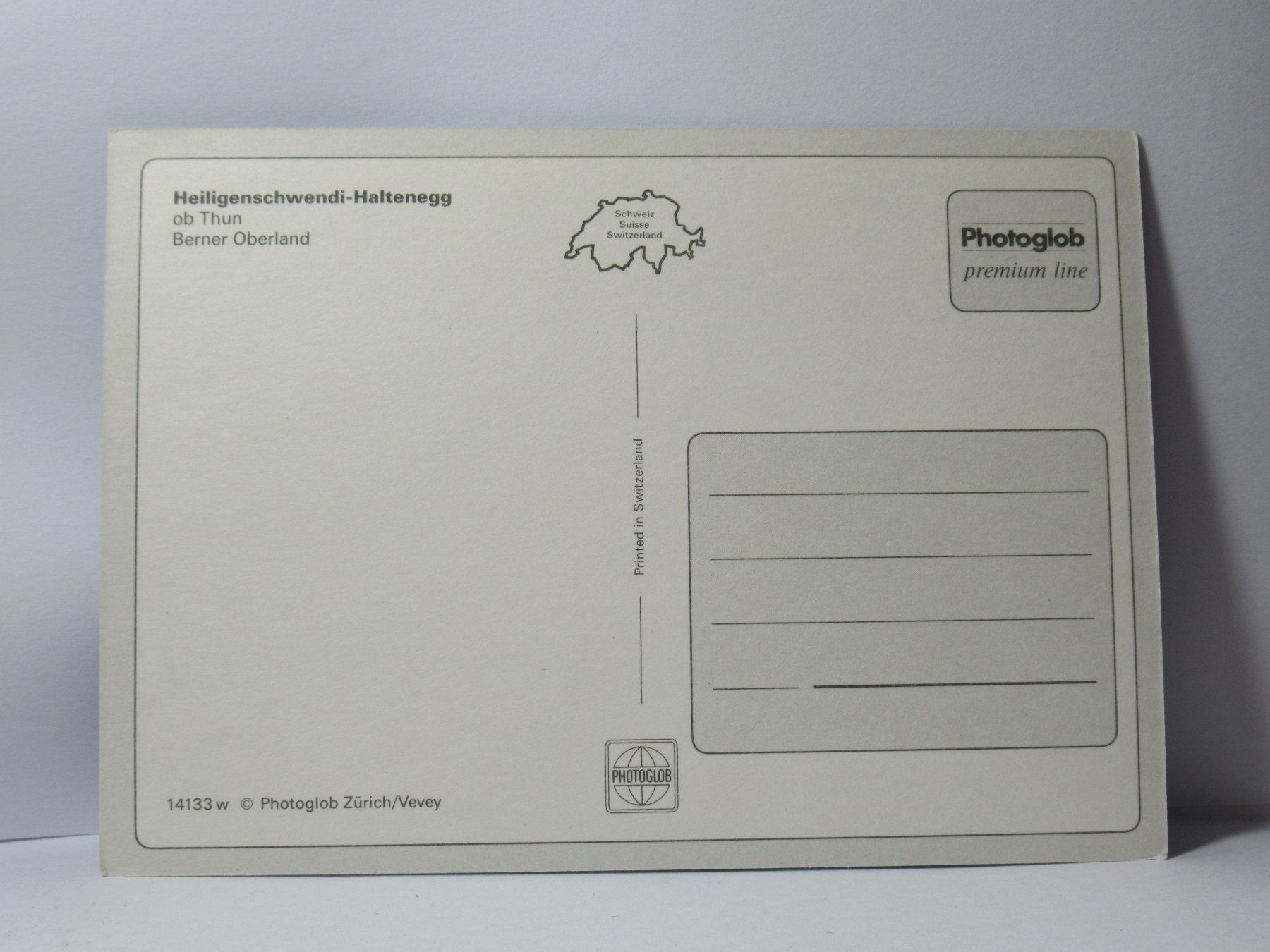 Ansichtskarten: Heiligenschwendi - Haltenegg ob Thun – Neu (gemäss Beschreibung) aus Grenchen von Bluemchen1900 1