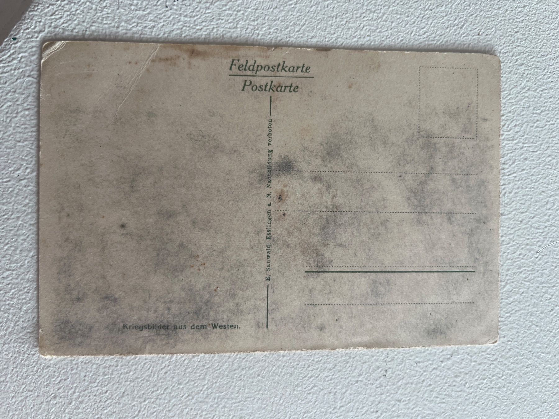 Ansichtskarten: Alte Feldpostkarte – Gebraucht aus Chiasso von AzenYa 1
