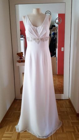 Brautkleid KLAUS G. Chiffon Gr. 44 - AUSVERKAUF!!!