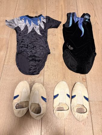 Turntrikots Sportkleidern Gr. 110/116 - 134/140. 