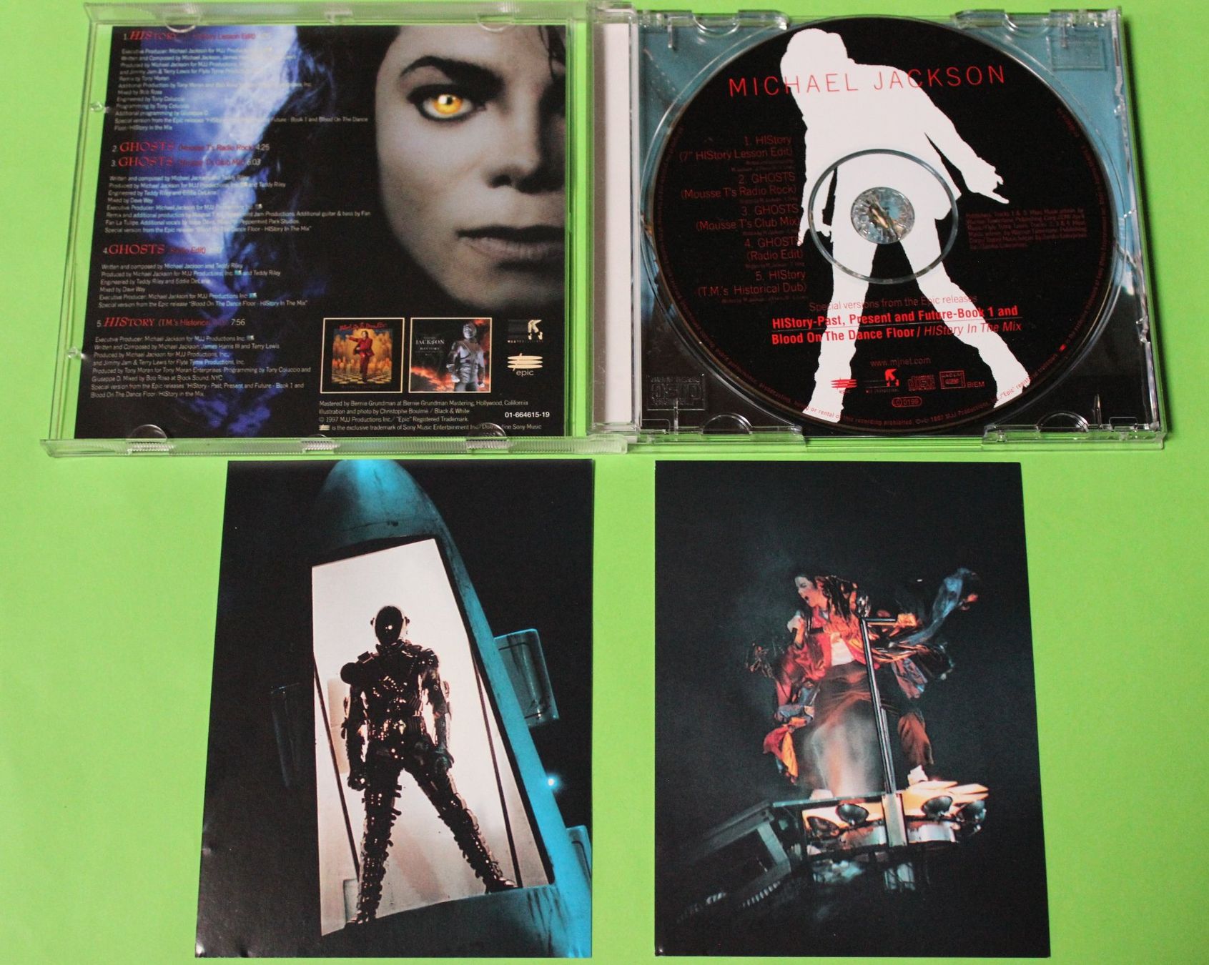 CD: Michael Jackson - History / Ghosts Maxi-CD Limited Edition – Usato da Tübach venduto da JamesStone