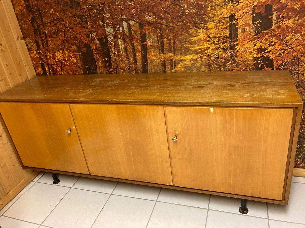 Holz Kommode mit Türen Kaufen auf Ricardo