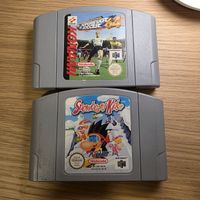 Nintendo 64 Spiele N64 – Snowboard Kids & ISS 64 – DEFEKT