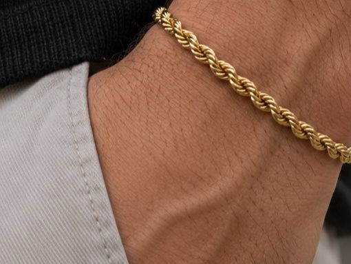 Bracciali & Braccialetti: Armband 8karat Echtgold – Nuovo e nell'imballaggio originale da Hemmental venduto da GoldundGlanz 2