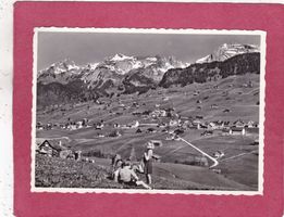 Wildhaus Lisighaus mit Alpstein 1961