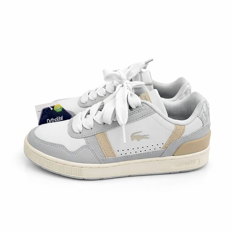 Damenschuhe: Lacoste Sneaker weiss beige, Gr. 35.5 – Gebraucht aus Kreuzlingen von Umut