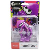 Inkling Squid - Neon Purple Amiibo - NEW