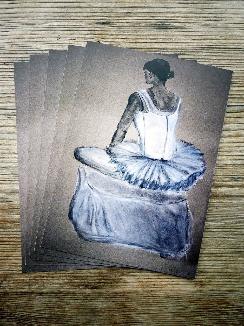 Cartoline postali: Postkarte Tänzerin – Nuovo e nell'imballaggio originale da Aarau venduto da Rdodger
