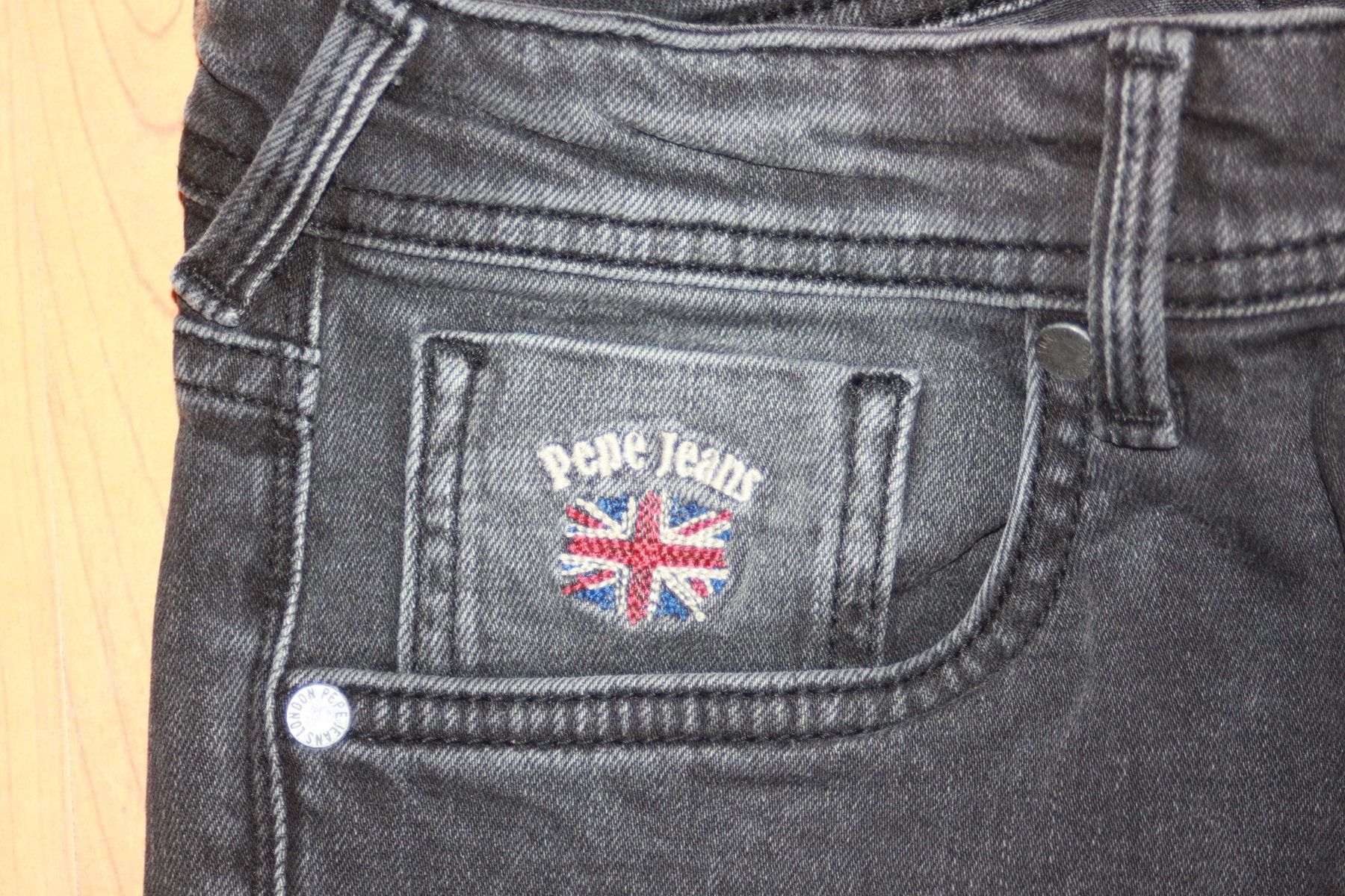 Pepe Jeans Hosen: schwarze Stretch Pepe Jeans 152 Jungen – Neu (gemäss Beschreibung) aus Wenslingen von Strick4Alpaca 1