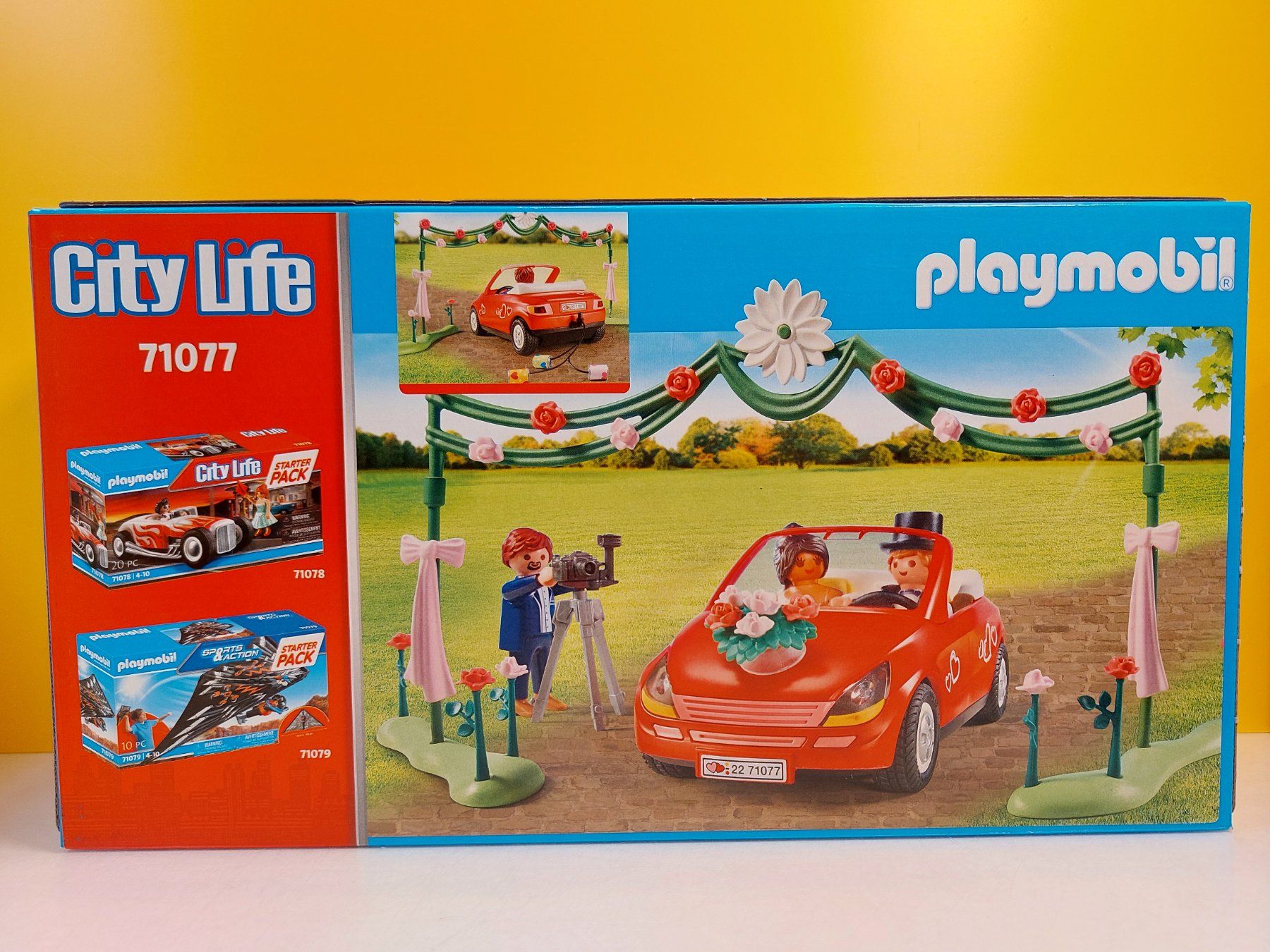 Playmobil Giocattoli: PLAYMOBIL 71077 Hochzeit mit Cabriolet NEU – Nuovo e nell'imballaggio originale da St.Gallen venduto da TinasBauundSpiel 1