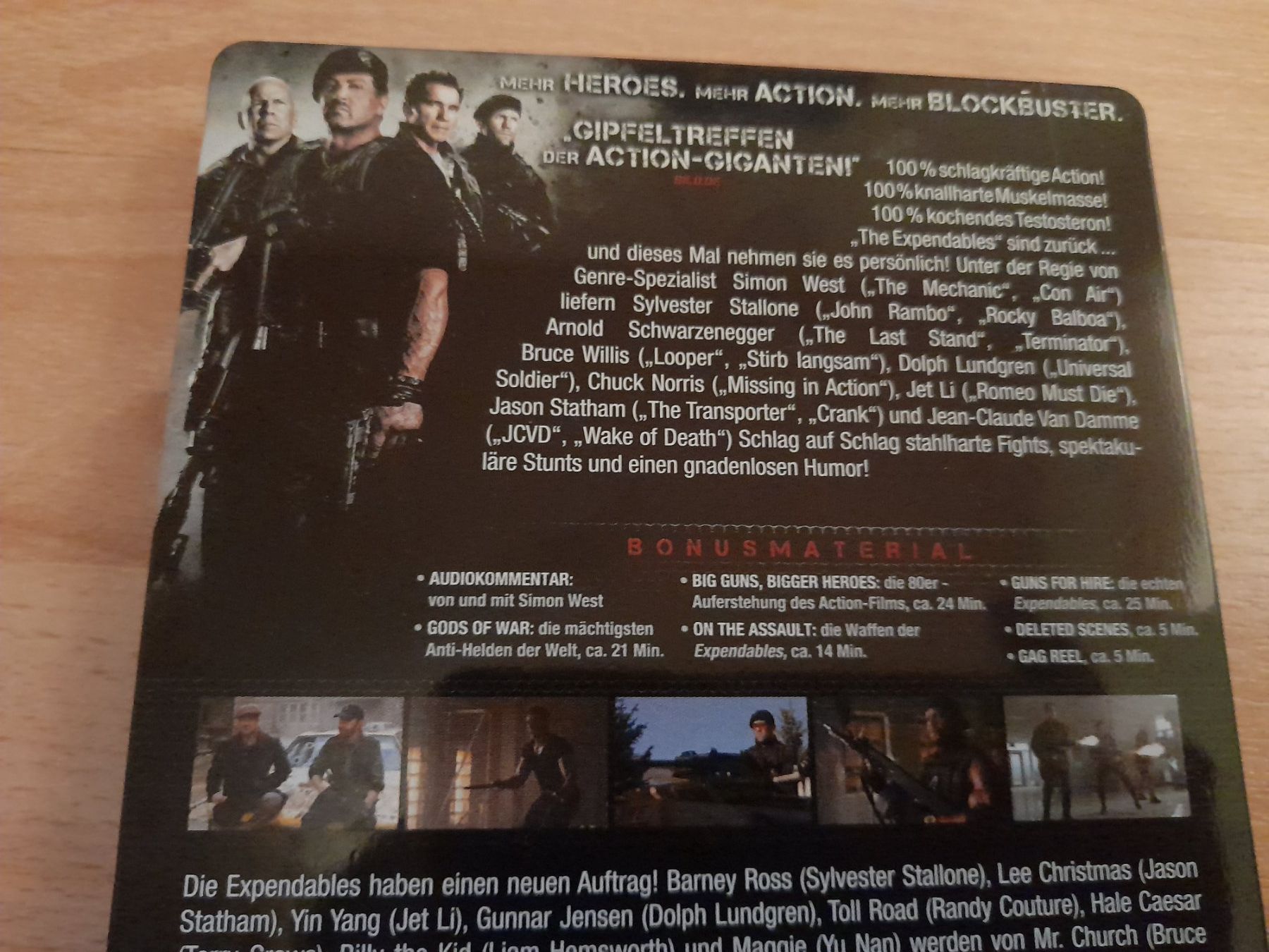 Tutti i DVDs: DVD The Expendables 2 - Steelbook – Usato da Lustmühle venduto da chevi03 2
