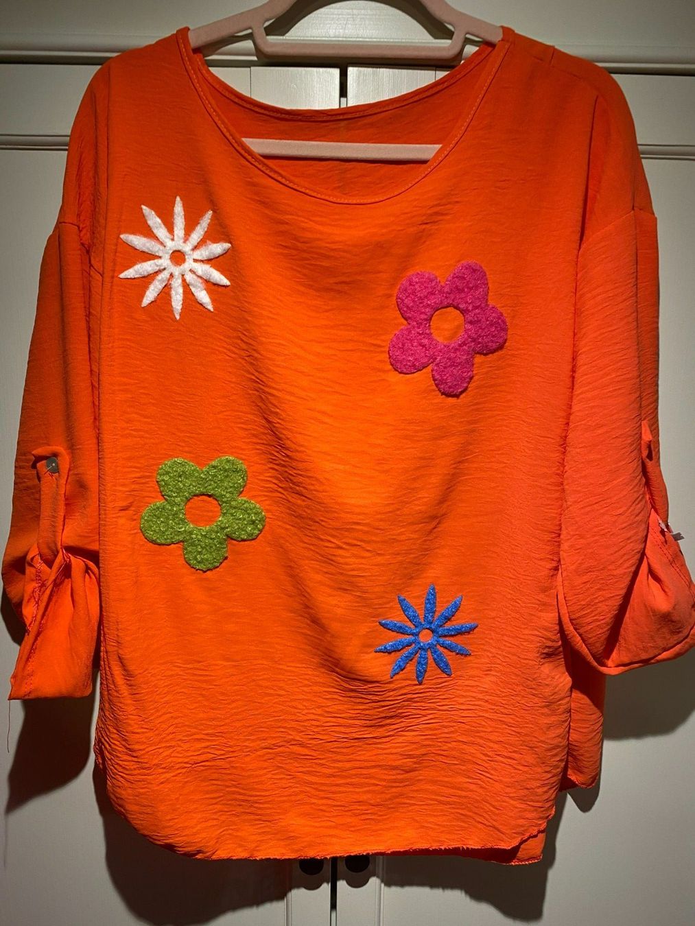 Camicette: DAMENBLUSE-FLOWERS – Nuovo e nell'imballaggio originale da Meienried venduto da ManuelaBoutique 4